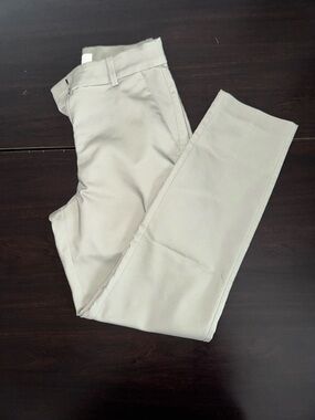 H&M Olive Green Slim Fit Trousers Slacks